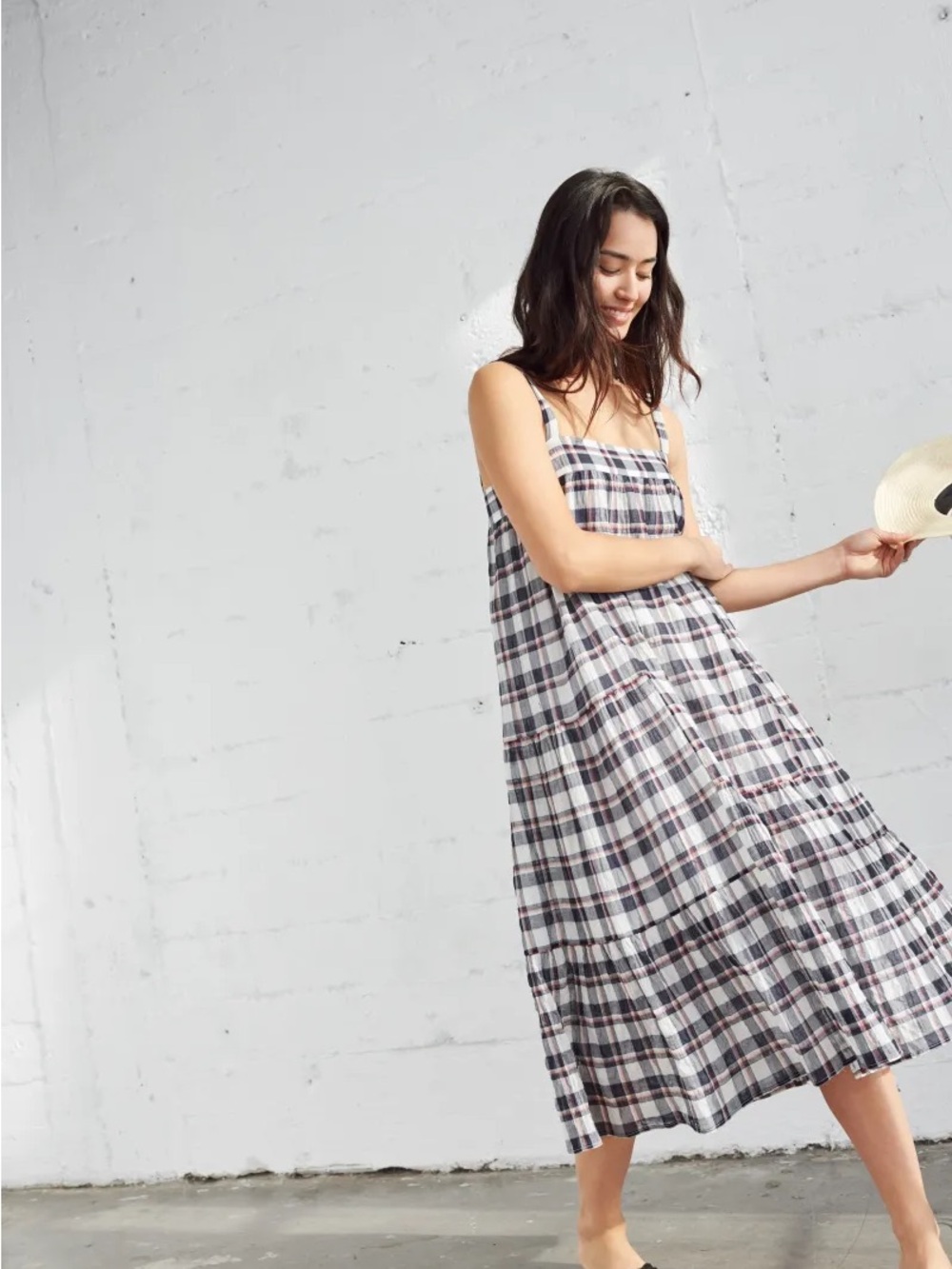 Jenni Kayne Plaid dress Medium